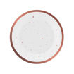 Picture of CELEBRATE ROSE GOLD PAPER PLATES 18CM - 6 PACK